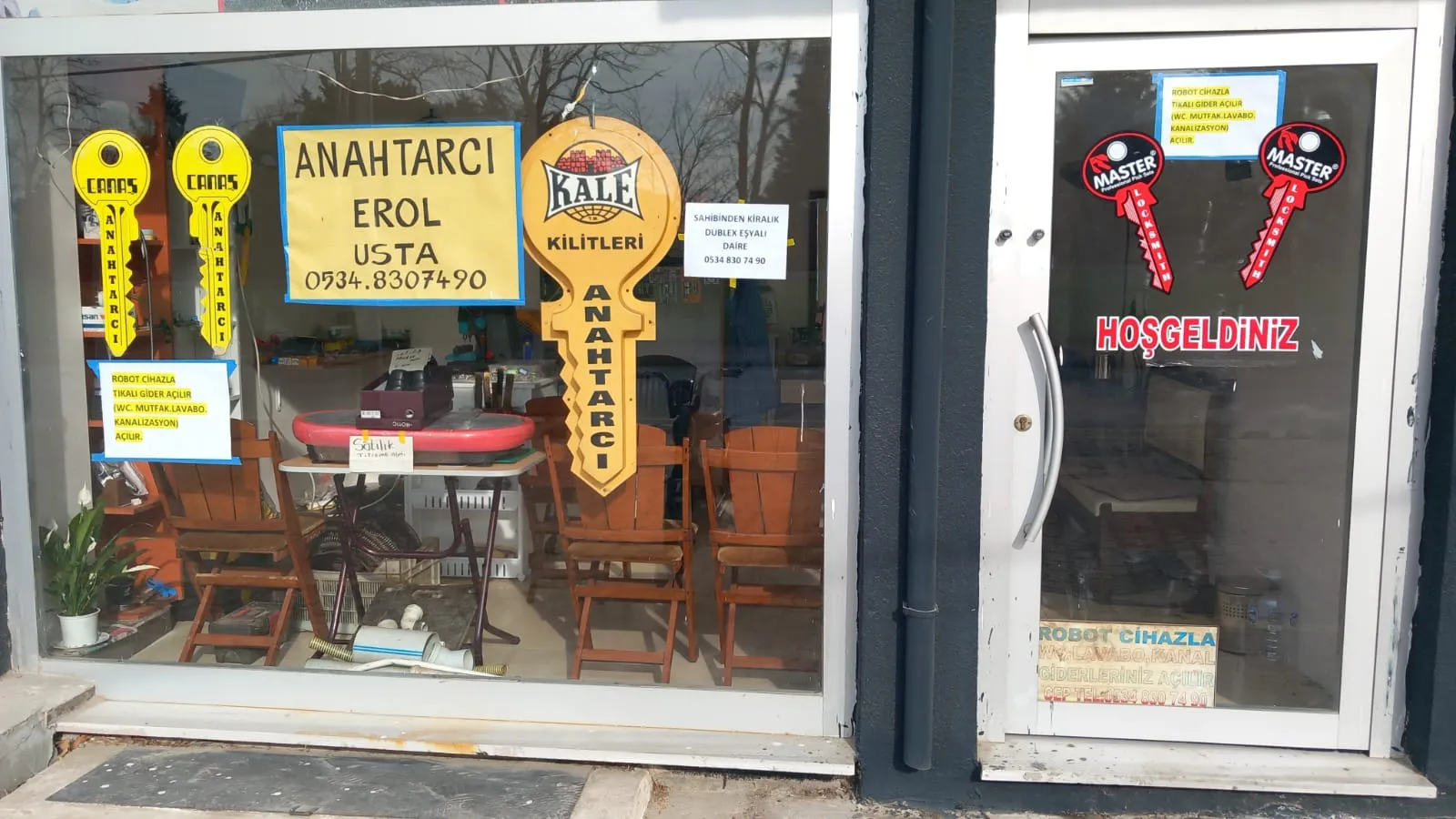 saray çilingiri anahtarcı erol dükkanı